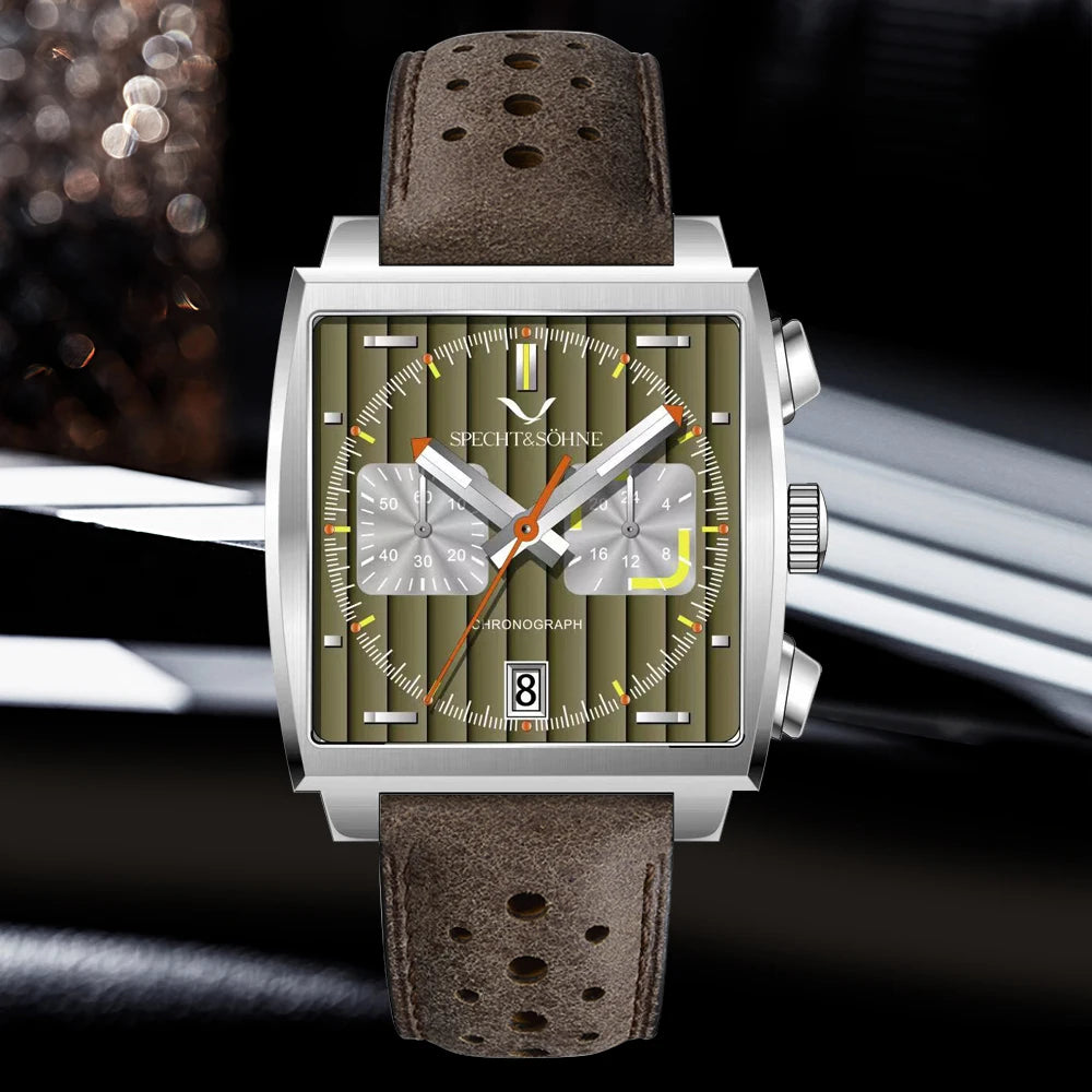 2025 New Arrivals Fashion Luxury Chronograph Sports Watch For Men Stainless Steel Waterproof Quartz Watches Relogio Masculino