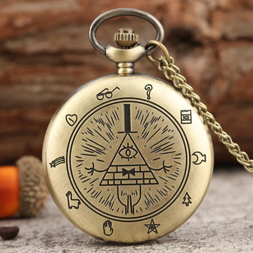 New Arrival! Women's Wristwatch with Gravity Password Pendant - Featuring Mysterious Triangle Devil Quartz from Overseas Eye. P